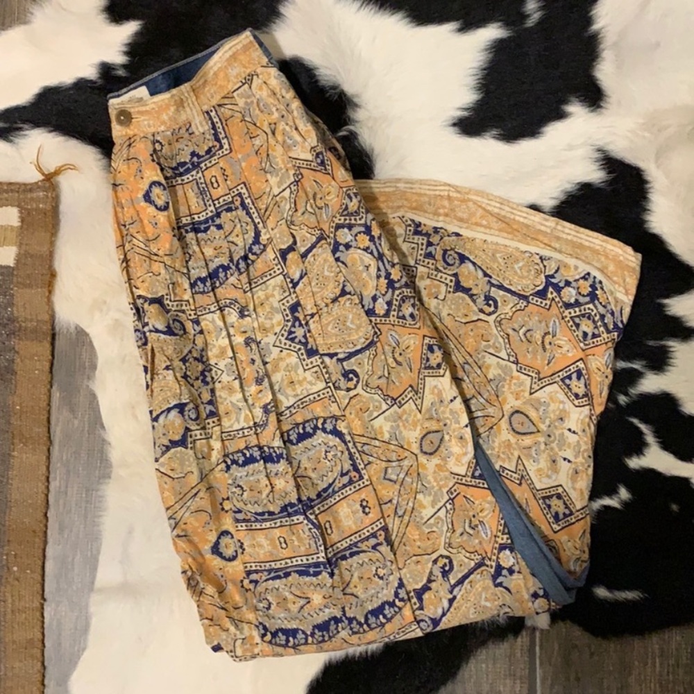 Free People Silk Jeans